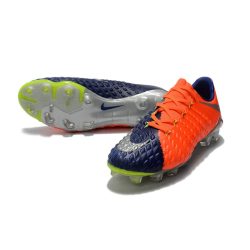 fodboldstøvler Nike HyperVenom Phantom III Elite FG - Orange Blå_6.jpg